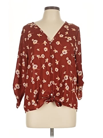 West Kei 3/4 Sleeve Blouse (view 1)
