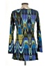 Salaam! Blue 3/4 Sleeve Blouse Size L - photo 2