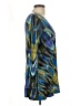 Salaam! Blue 3/4 Sleeve Blouse Size L - photo 4
