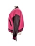 Good American 100% Polyester Color Block Pink Jacket Size 4X - 5X - photo 5