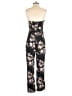 Miss Selfridge 100% Polyester Floral Black Jumpsuit Size 8 - photo 2