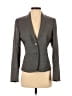 Brooks Brothers Houndstooth Gray Wool Blazer Size 4 - photo 1