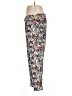 Ann Taylor LOFT 100% Viscose Floral Blue Casual Pants Size L - photo 5