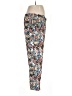 Ann Taylor LOFT 100% Viscose Floral Blue Casual Pants Size L - photo 4