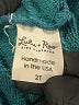 Lulu Roo Teal Pullover Hoodie Size 2T - photo 3