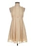 Free People 100% Polyester Tan Cocktail Dress Size 0 - photo 1