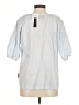 Lanvin Collection Blue 3/4 Sleeve Blouse Size M - photo 2