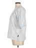 Lanvin Collection Blue 3/4 Sleeve Blouse Size M - photo 5