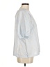 Lanvin Collection Blue 3/4 Sleeve Blouse Size M - photo 4