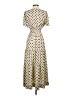 Muse Polka Dots Tan Ivory Casual Dress Size XS - photo 2