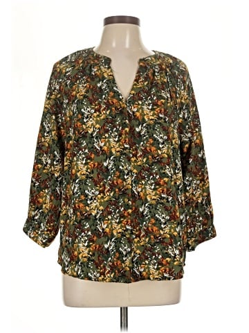 Adrienne Vittadini 3/4 Sleeve Blouse (view 1)