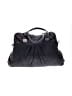Treesje 100% Leather Black Blue Leather Shoulder Bag One size - photo 1