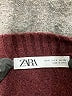 Zara Solid Burgundy Pullover Sweater Size S - photo 7