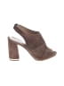 MICHAEL Michael Kors 100% Leather Solid Brown Mule/Clog Size 8 - photo 1