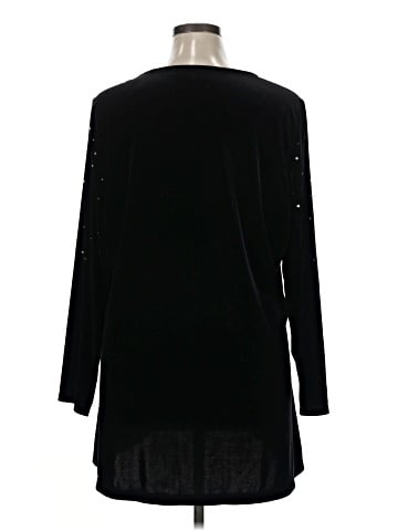 Quacker Factory Long Sleeve Blouse (view 2)