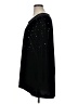 Quacker Factory Stars Black Long Sleeve Blouse Size XL - photo 5