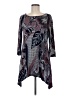 Lbisse Paisley Gray Casual Dress Size M - photo 1