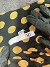 DR2 100% Polyester Polka Dots Gold 3/4 Sleeve Blouse Size S - photo 7