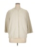 Long Tall Sally Gray 3/4 Sleeve Button-Down Shirt Size XL - photo 1