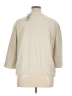 Long Tall Sally Gray 3/4 Sleeve Button-Down Shirt Size XL - photo 2