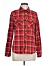 Love Tree Plaid Red Long Sleeve Button-Down Shirt Size L - photo 1