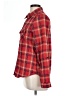 Love Tree Plaid Red Long Sleeve Button-Down Shirt Size L - photo 5