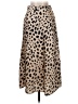 Aqua Animal Print Tan Casual Skirt Size XS - photo 1
