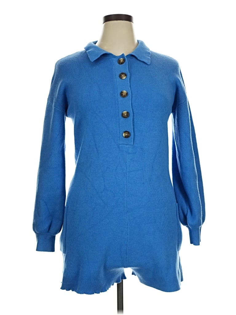 Pre-owned Unbranded Romper In Blue