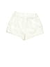 First Impressions 100% Cotton Chevron-herringbone Ivory White Shorts Size 3-6 mo - photo 2