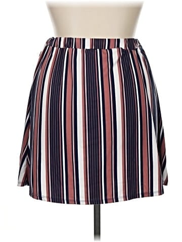French Grey Casual Skirt (view 2)