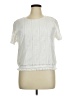 MICHAEL Michael Kors Ivory Short Sleeve Blouse Size XL - photo 1