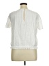 MICHAEL Michael Kors Ivory Short Sleeve Blouse Size XL - photo 2