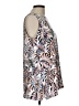 J.Jill Blue Brown Sleeveless Blouse Size L - photo 4