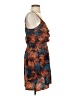 Xhilaration 100% Polyester Paisley Blue Cocktail Dress Size S - photo 4