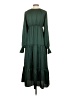 Haptics 100% Polyester Green Casual Dress Size S - photo 2