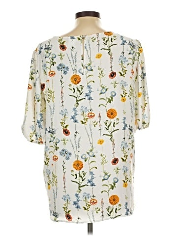 Remade 3/4 Sleeve Blouse (view 2)