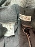 Brunello Cucinelli Chevron-herringbone Gray dress pants Size 6 - photo 7