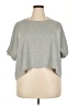 Unbranded Gray Short Sleeve Top Size XXL (estimated) - photo 1