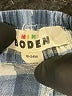 Mini Boden Checkered-gingham Blue Shorts Size 18-24 mo - photo 3