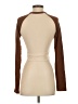 OGL Brown Long Sleeve Turtleneck Size S - photo 2