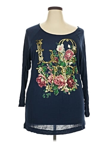 Freebird 3/4 Sleeve T-Shirt (view 1)