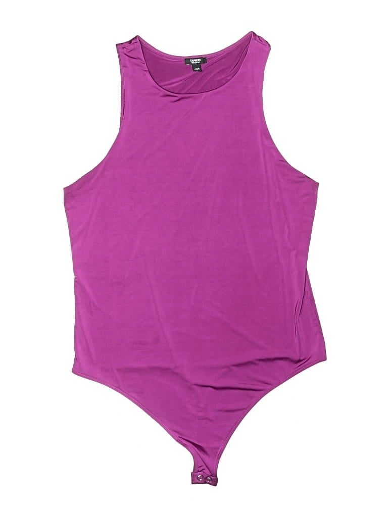 Pre-owned Express Bodysuit In Purple