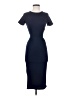 Boohoo Solid Blue Cocktail Dress Size 4 - photo 1