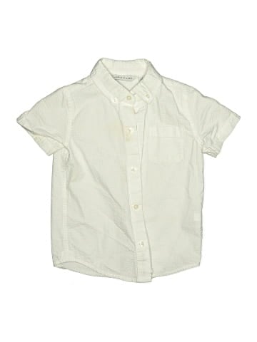 Janie and Jack Short Sleeve Button-Down Shirt (view 1)
