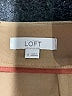 Ann Taylor LOFT Solid Tan Formal Skirt Size 8 - photo 4