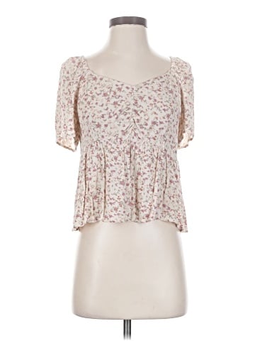 Hippie Rose Short Sleeve Blouse (view 1)