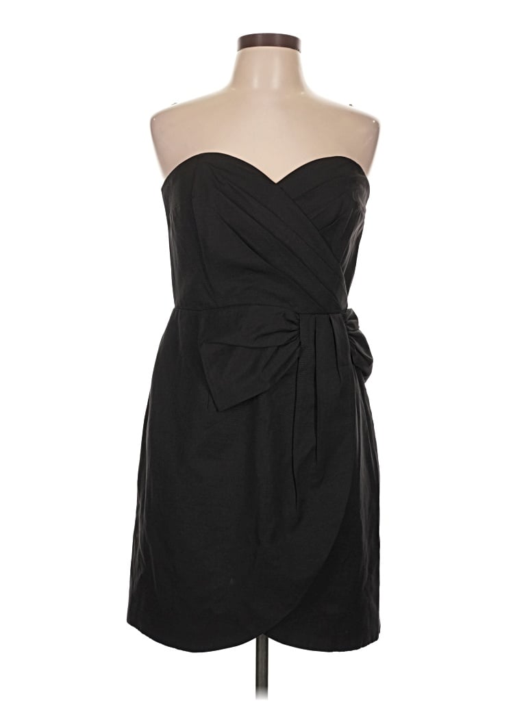 Pre-owned H&m Cocktail Dress In Black
