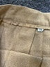 Unbranded Solid Tan Formal Skirt Size 12 - photo 4