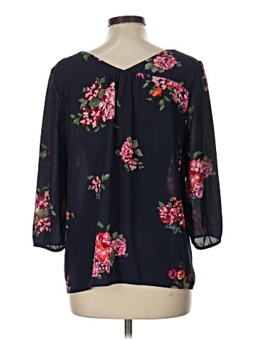 Skies Are Blue 3/4 Sleeve Blouse (view 2)