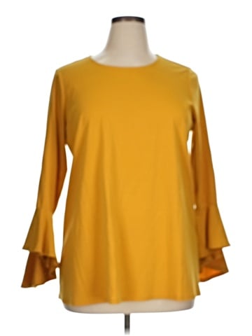 Du Jour 3/4 Sleeve Top (view 1)
